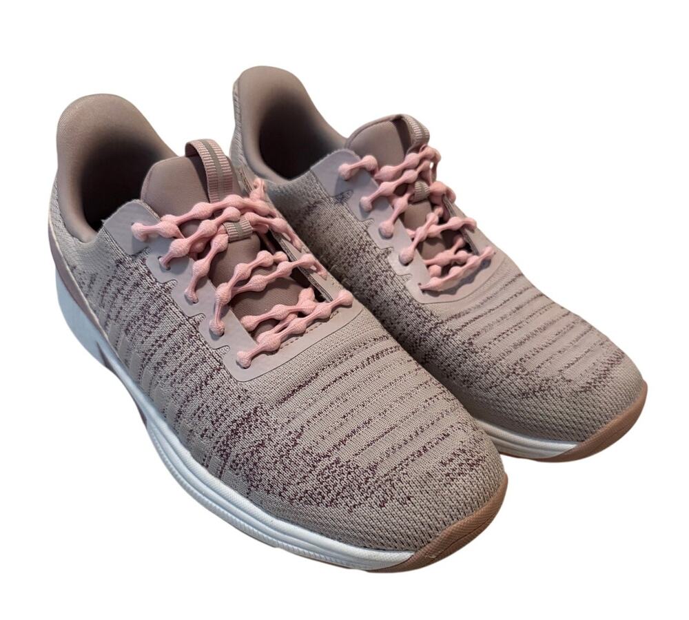 Orthofeet Kita Hands-Free Slip-On Sneakers Rose Pink Women's Size 11 B Medium